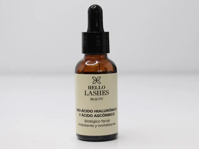 Imagen Bio-Acido Hialuronico+Acido Ascorbico 30ml. Hello Lashes